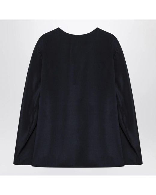 Max Mara Black Blouses