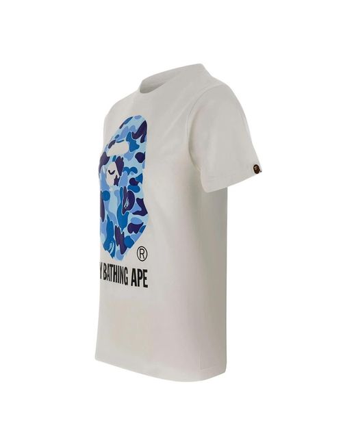 A Bathing Ape Blue T-Shirts for men