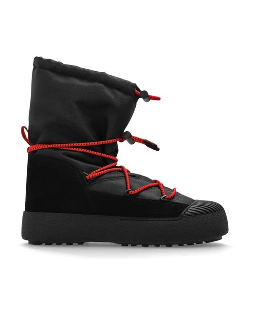 Moon Boot Schoenen ,Zwart ,Mtrack Polar Cordy Snow Boots in het Black voor heren