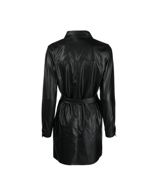 DKNY Black Shirt Dresses