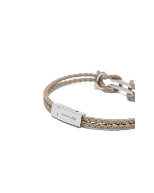 Bracelets Ferragamo de hombre de color Natural