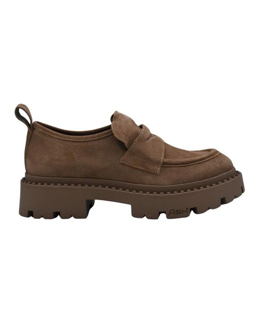 Ash Brown Loafers