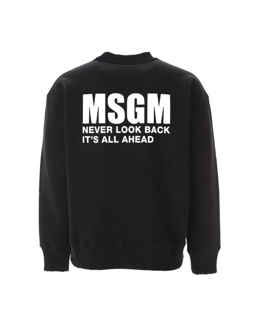 Sweatshirts MSGM de hombre de color Black