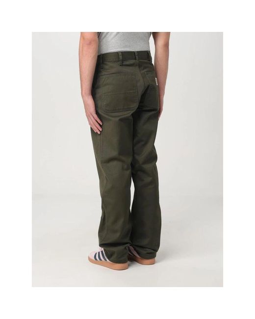 Carhartt Schwarze Hose Mit Regulärer Passform in Green für Herren