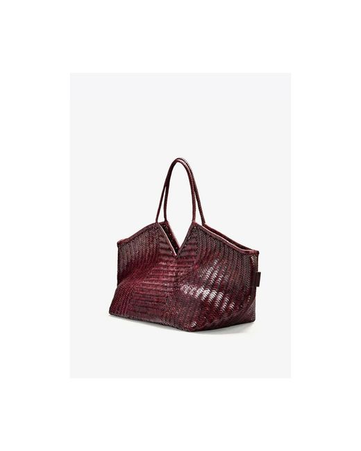 Cala & Jade Red Tote Bags