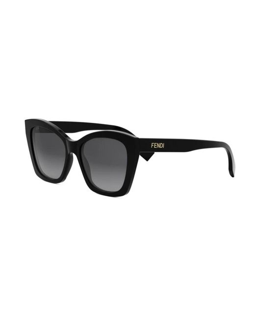 Fendi Black Stylische Sonnenbrille Für Deinen Look