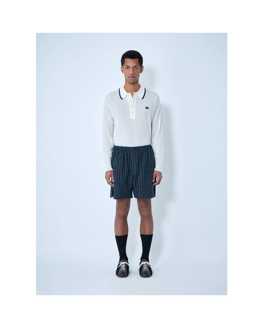 Wales Bonner Blue Casual Shorts for men