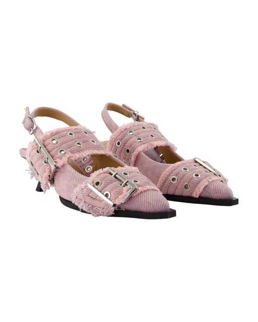 Ganni Pink Pumps