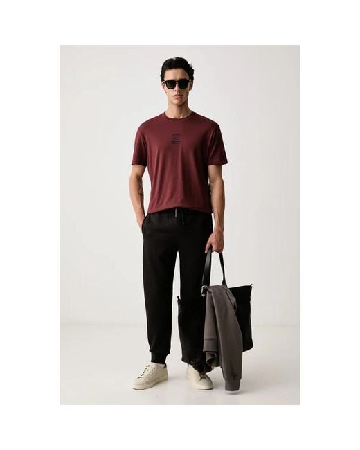 ARMANI EXCHANGE Sweatpants in het Black voor heren