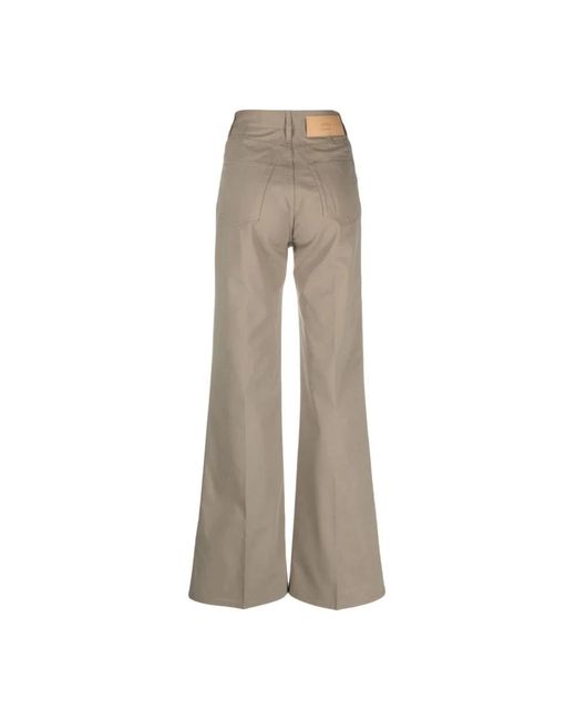 AMI Natural Wide Trousers