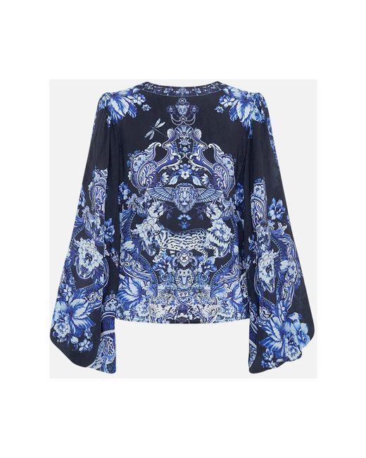 Blouses & shirts > blouses Camilla en coloris Blue
