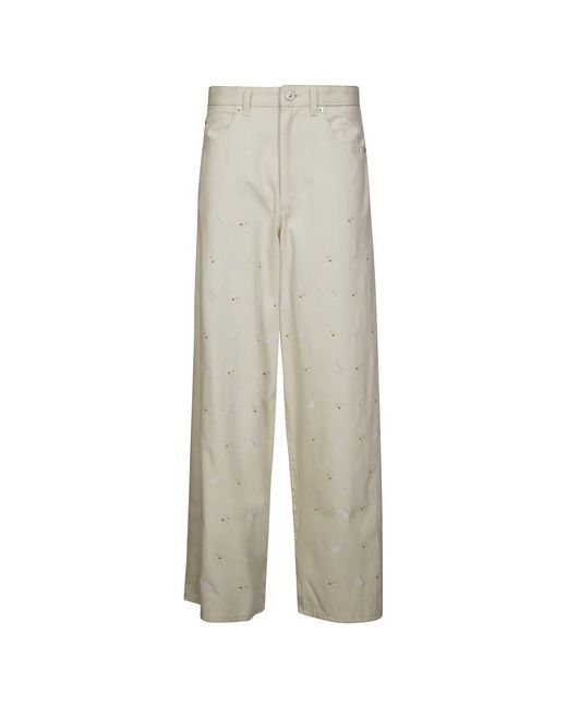Marni Gray Wide Trousers