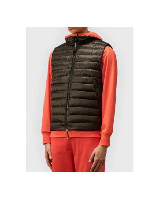 C P Company Black Waistcoats for men