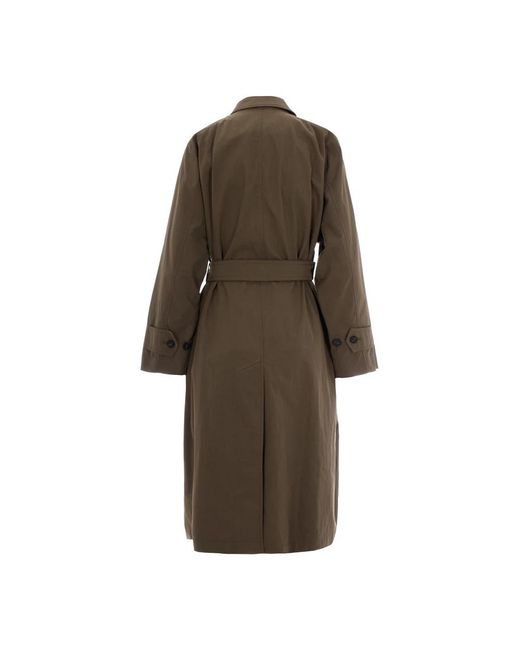 Max Mara Brown Belted Coats