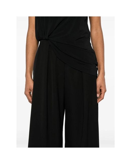 Jacquemus Black Wide Trousers