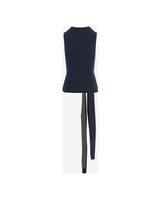 J.W. Anderson Blue Sleeveless Tops