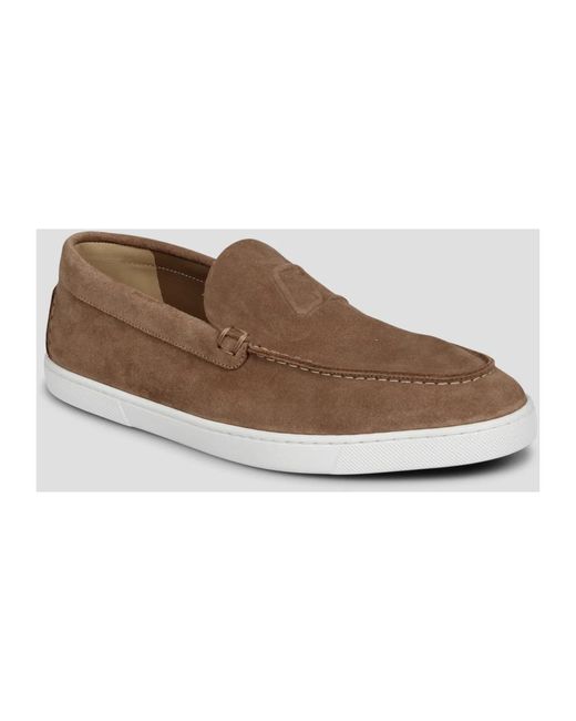 Shoes > flats > loafers Christian Louboutin pour homme en coloris Brown