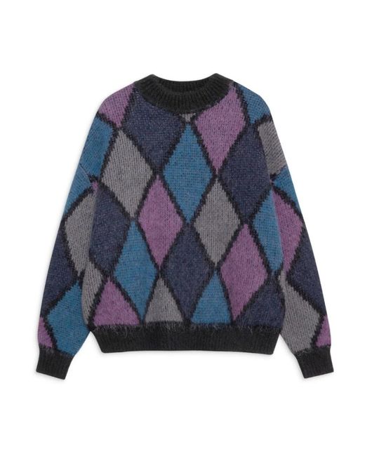 Anine Bing Blue Round-Neck Knitwear