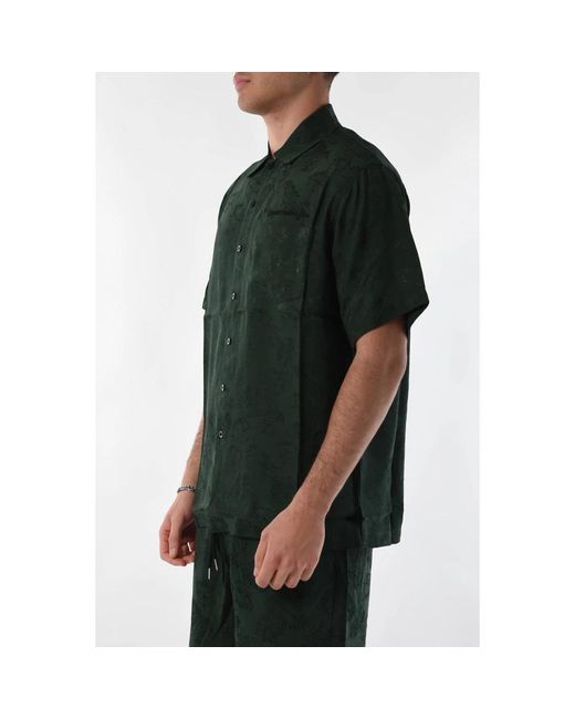 Department 5 Green Short Sleeve Shirts for men