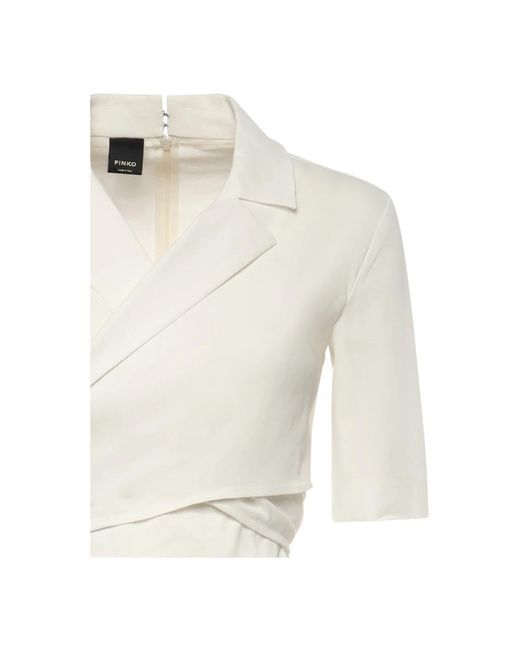 Pinko White Midi Dresses