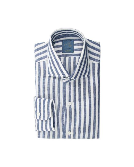 Barba Napoli Casual shirts in Blue für Herren