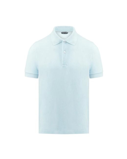 Tom Ford Blue Polo Shirts for men
