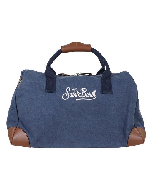 Mc2 Saint Barth Blue Weekend Bags for men