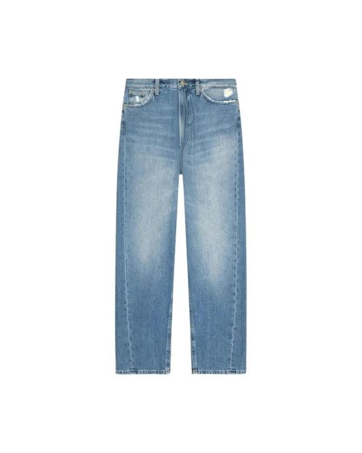 Dondup Blue Straight Fit Jeans
