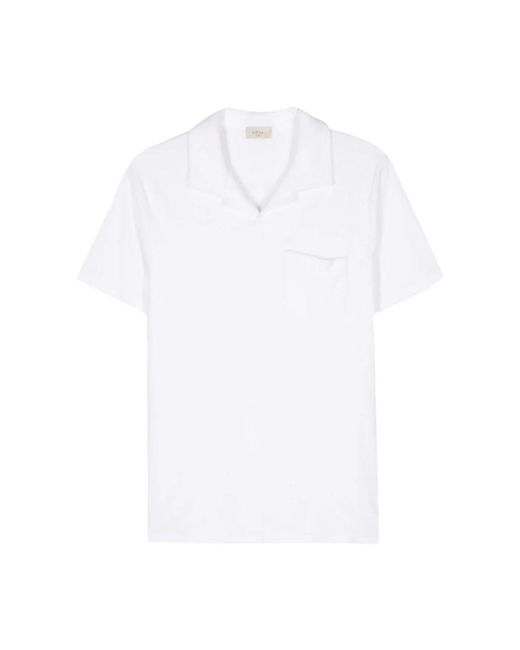 Altea Klassisches `alicudi` polo shirt in White für Herren