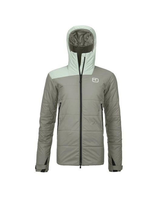 Ortovox Zinal Jacket in het Green