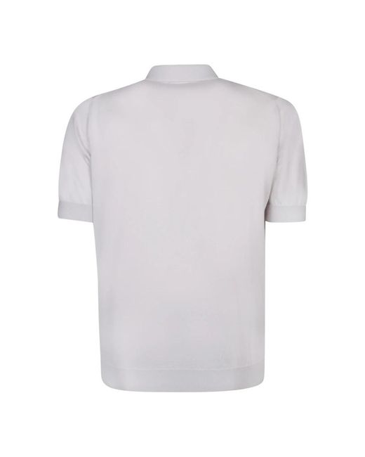 Dell'Oglio White Polo Shirts for men