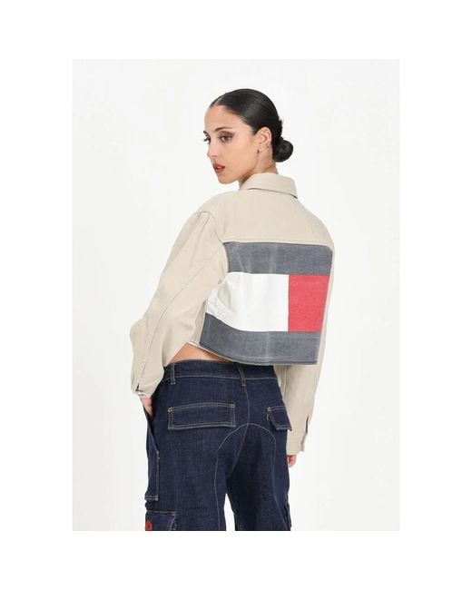 Light Jackets di Tommy Hilfiger in White