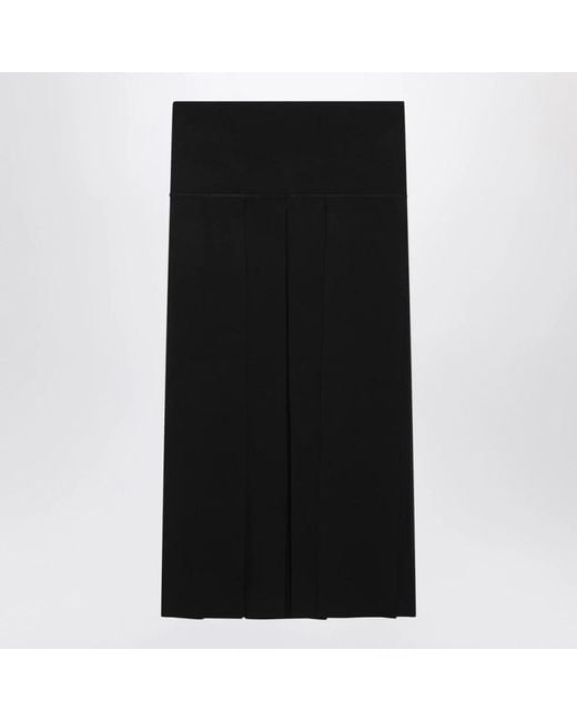 Alaïa Black Midi Skirts