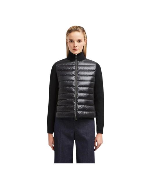 Moncler Down Jackets in het Black