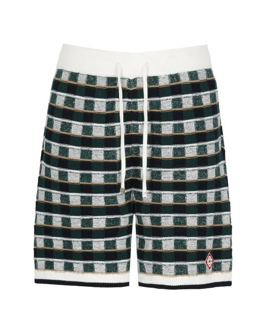 Casablanca Green Casual Shorts for men