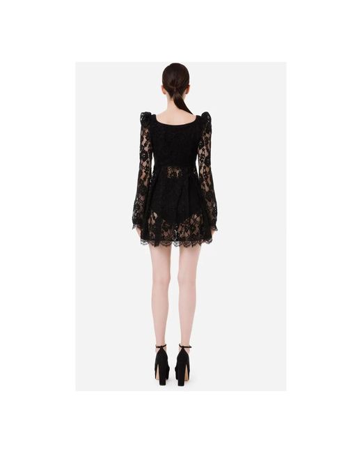 Dresses > day dresses > short dresses Elisabetta Franchi en coloris Black