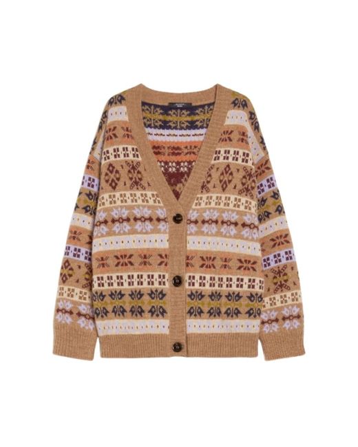 Cardigans Weekend by Maxmara de color Brown