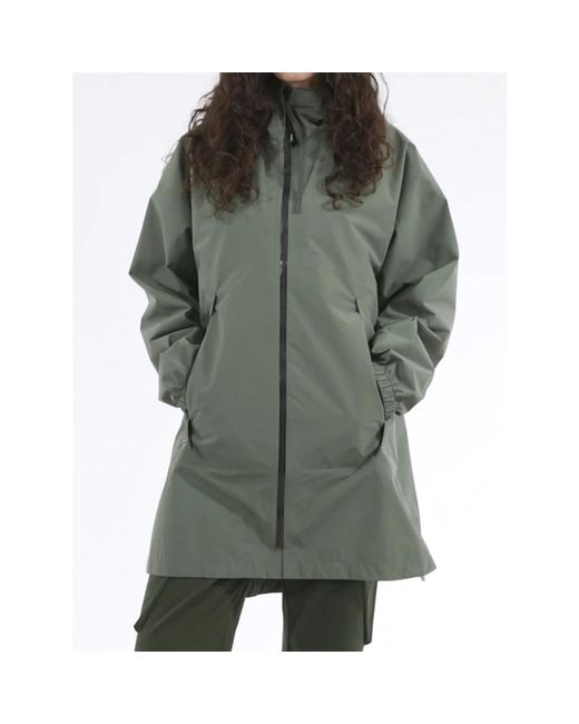 Winter Jackets Lamunt de color Green