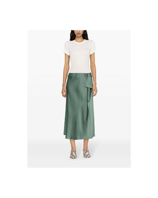 Jonathan Simkhai Green Midi Skirts
