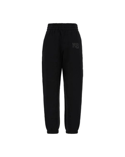 T By Alexander Wang Black Sweatpants