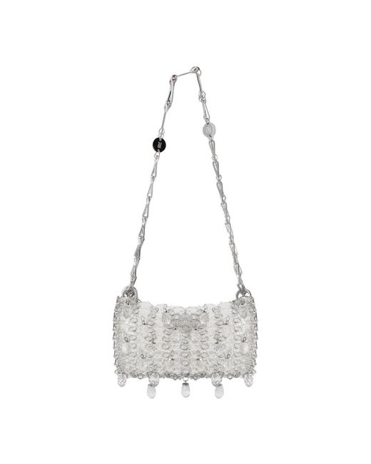 Shoulder Bags di Rabanne in White