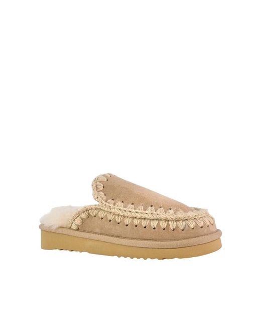 Mou Natural Eskimo Slipper