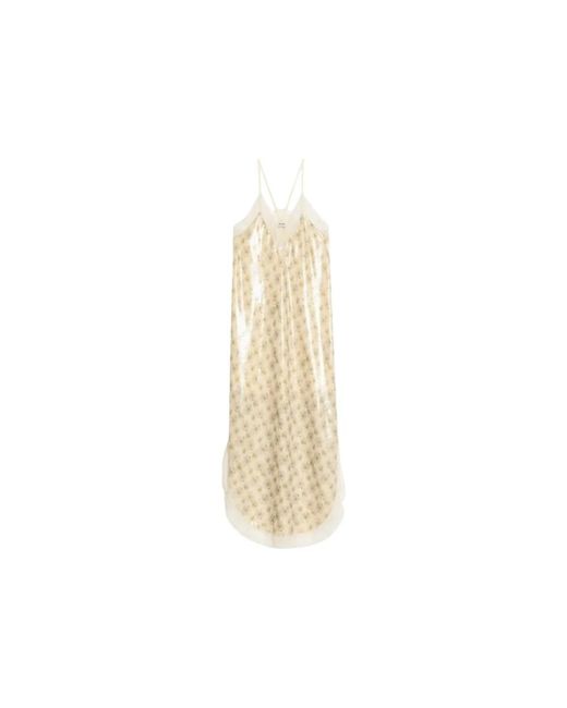 Zadig & Voltaire White Midi Dresses