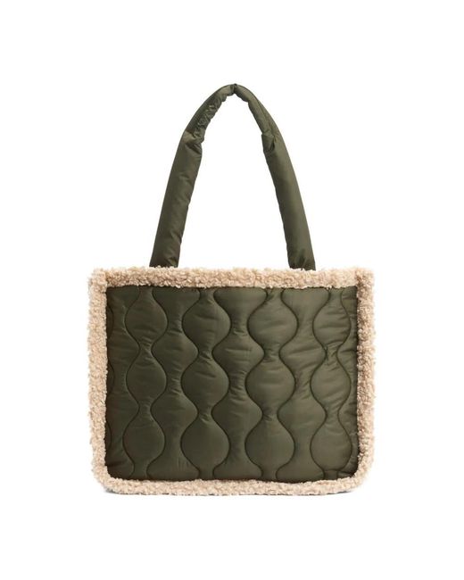 Barbour Green Shopping Bags