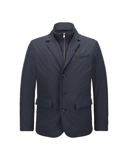 Milestone Jassen ,Blauw ,Stijlvolle Jas Voor Speciale Gelegenheden in het Blue voor heren