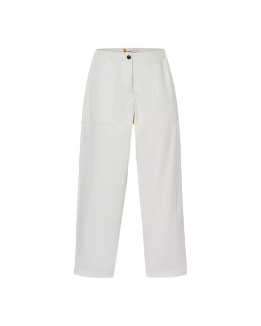 Trousers > straight trousers Timberland en coloris White