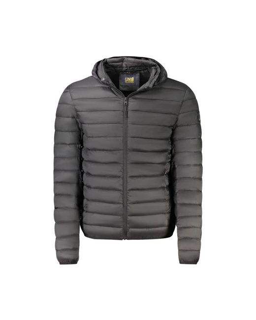 Roberto Cavalli Gray Winter Jackets for men