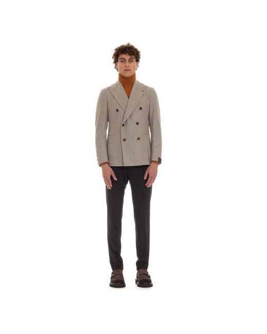 Tagliatore Gray Blazers for men