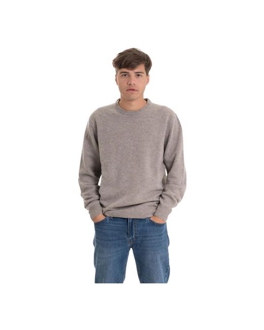 Barbour Patch Pullover Trui in het Gray voor heren
