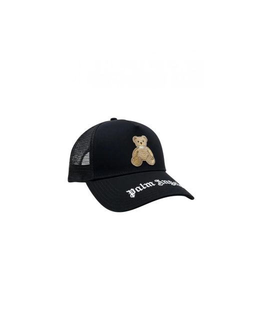 Caps di Palm Angels in Black da Uomo